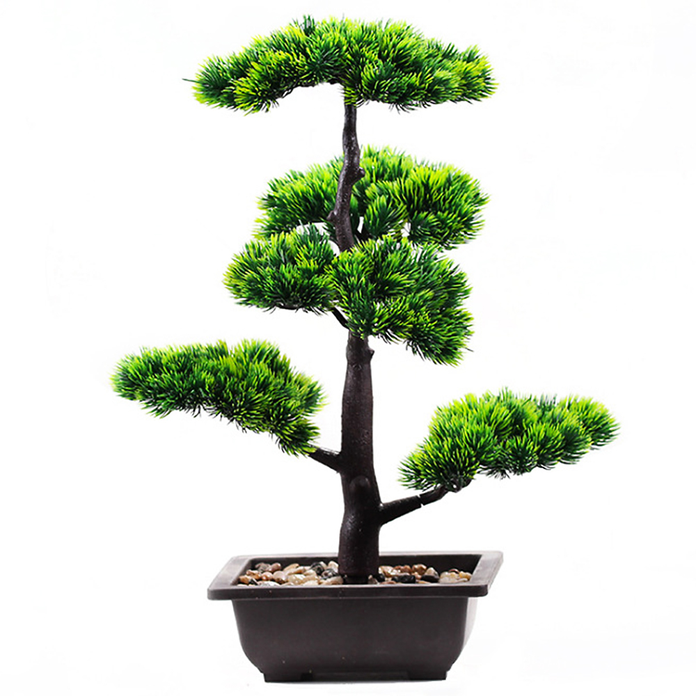Home Office Word - 装飾的な人工植物,偽の植物,ピアスの木,パインツリー,ギフトとして理想的,オフィスや結婚式のために,提供する,家の装飾