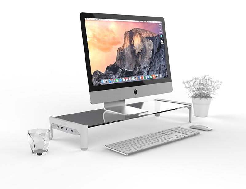 ノートブックスタンド,デスクトップモニター,スペースバー,滑 - Monitor Riser Stand のレビューと価格