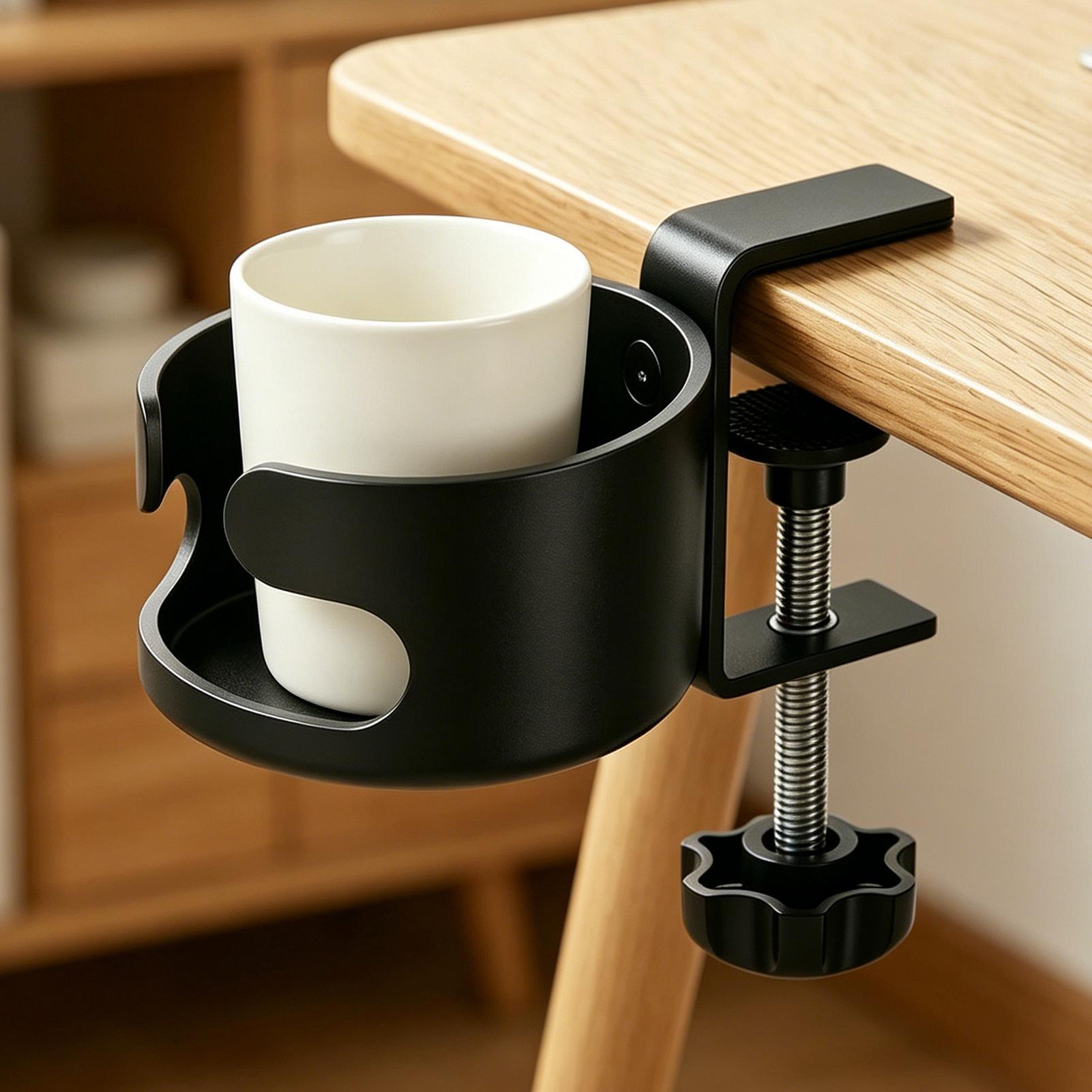 デスクカップホルダー卓上ドリンクスタンドテーブルウォーターボ - Office Table Home のレビューと価格