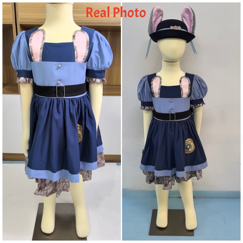 動物園のウサギ ジュディ コスプレ衣装 女の子 警察官 バニ - Home Office Makeover のレビューと価格