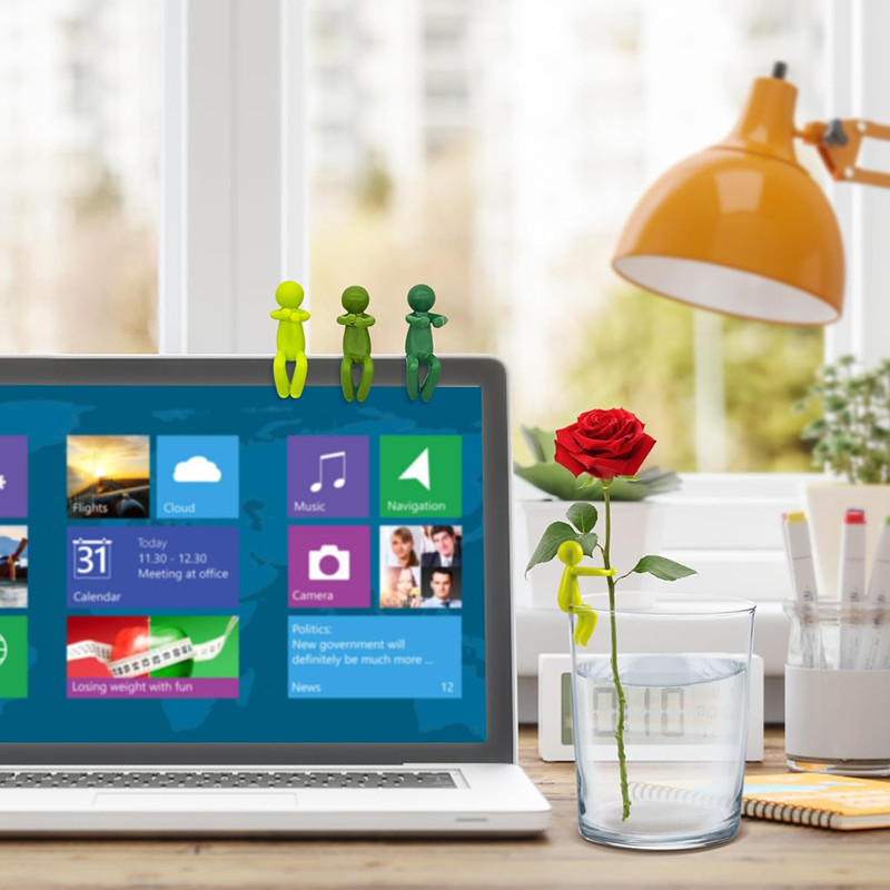 水耕栽培植物固定用置物オーナメント、直立型植物サポート装飾、 - Home Office Word のレビューと価格