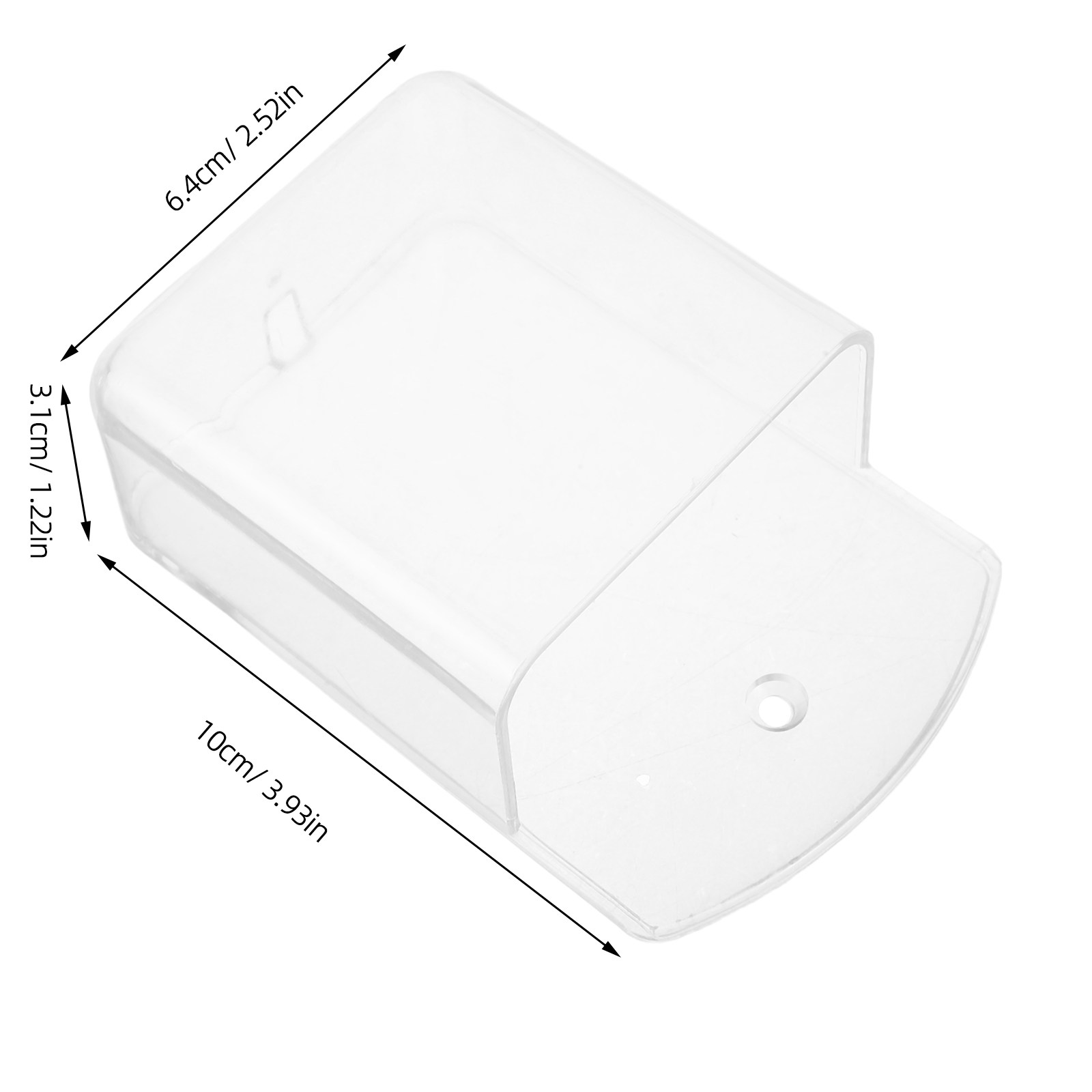 リモコンホルダー 壁掛け 3.9x2.5x1.2インチ プラ - Home Office Box のレビューと価格