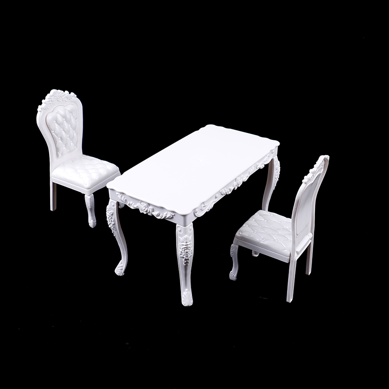 ドールハウス 1:6 キッチン家具 ダイニングテーブル 椅子 - Office Table Home のレビューと価格