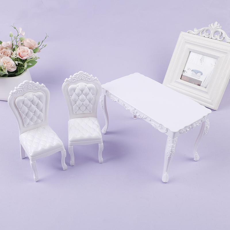 ドールハウス 1:6 キッチン家具 ダイニングテーブル 椅子 - Office Table Home のレビューと価格