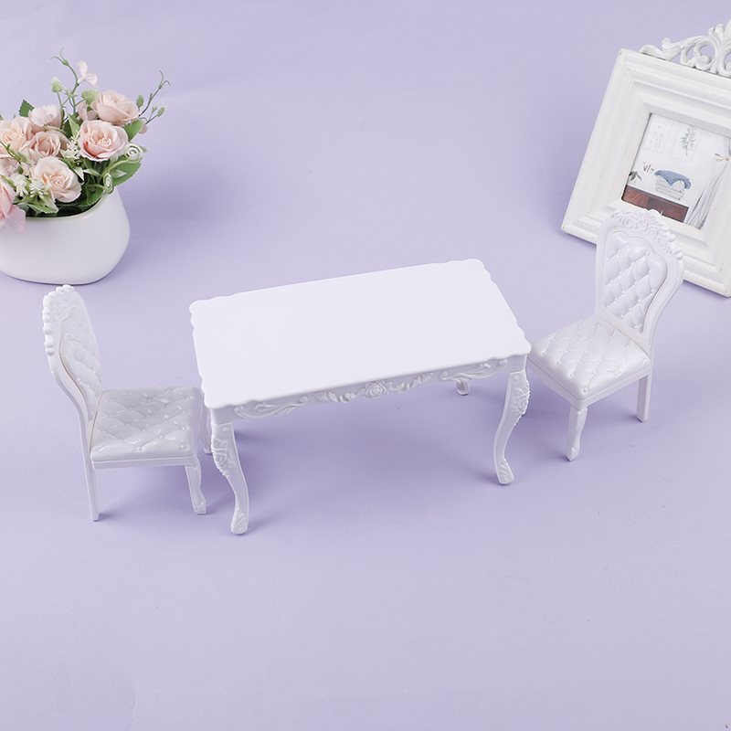 ドールハウス 1:6 キッチン家具 ダイニングテーブル 椅子 - Office Table Home のレビューと価格