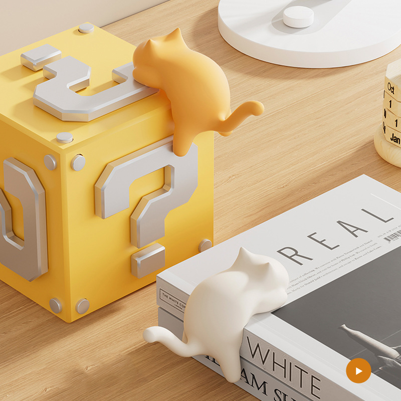 3個セット 可愛い携帯用猫バッグフックハンガー テーブルフッ - Office Table Home のレビューと価格