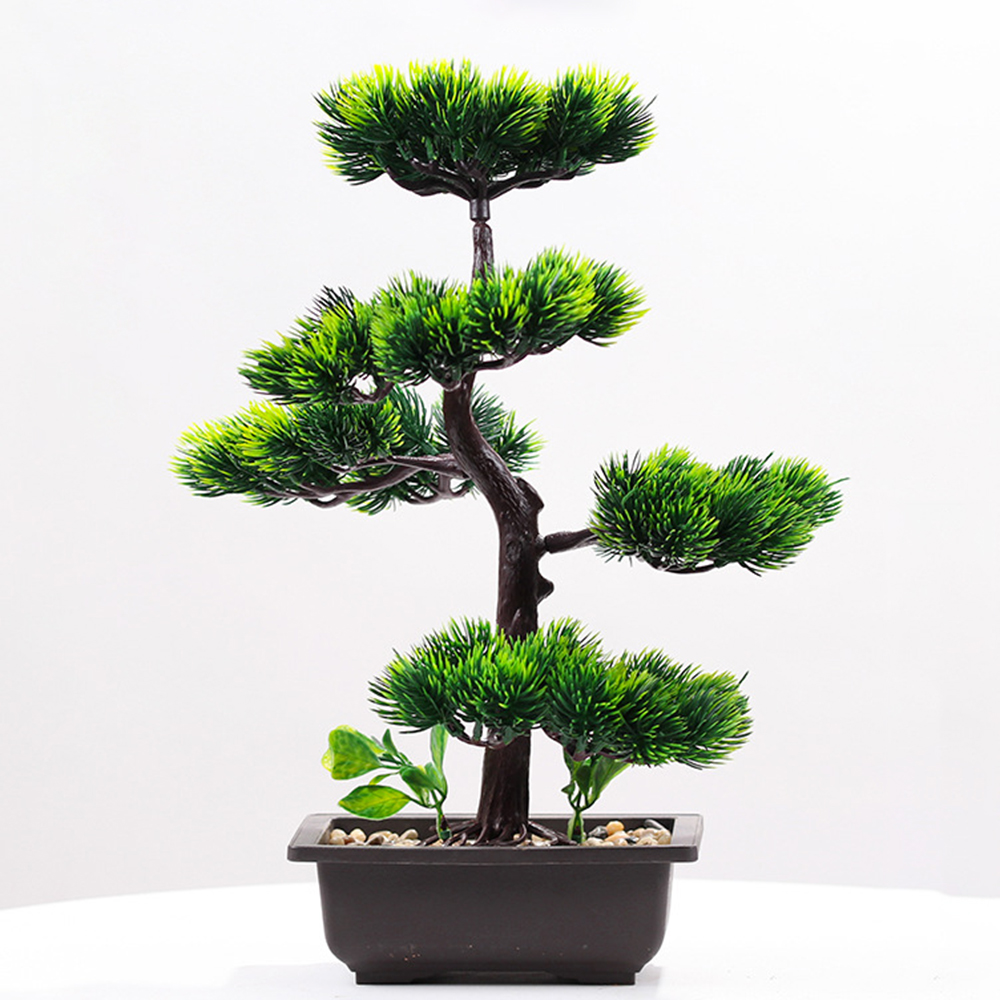 装飾的な人工植物,偽の植物,ピアスの木,パインツリー,ギフト - Home Office Word のレビューと価格