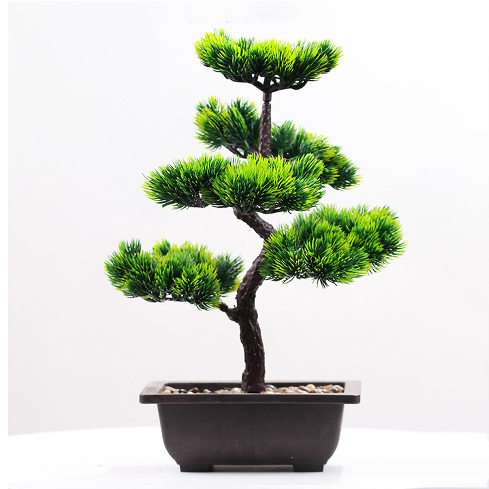 装飾的な人工植物,偽の植物,ピアスの木,パインツリー,ギフト - Home Office Word のレビューと価格