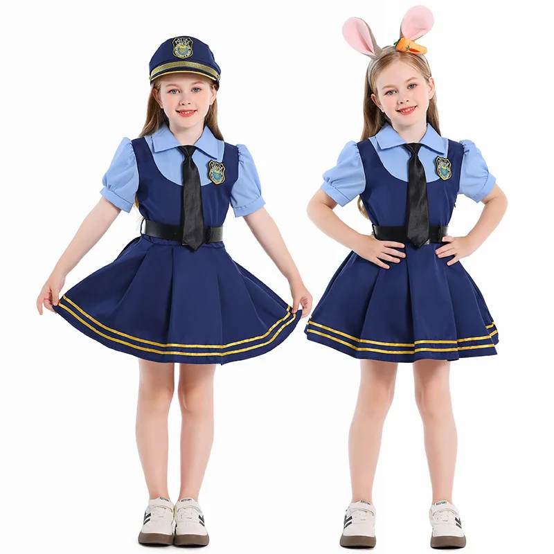 女の子用コスプレ ジュディ・ホップス 警察官コスチューム 子 - Home Office Makeover のレビューと価格