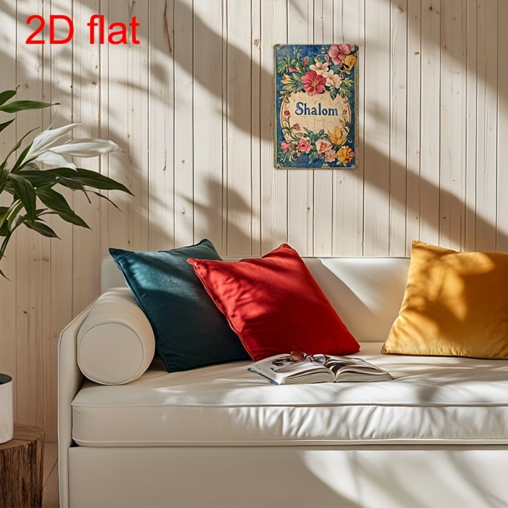 CIFBUY ヴィンテージフローラルシャロームアルミニウムウ - Home Office Decor のレビューと価格
