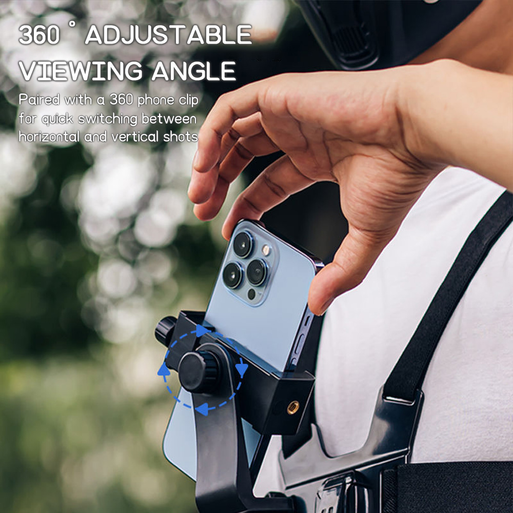 チェストマウント式スマホストラップホルダー 調節可能な伸縮性 - Home Office Laptop のレビューと価格